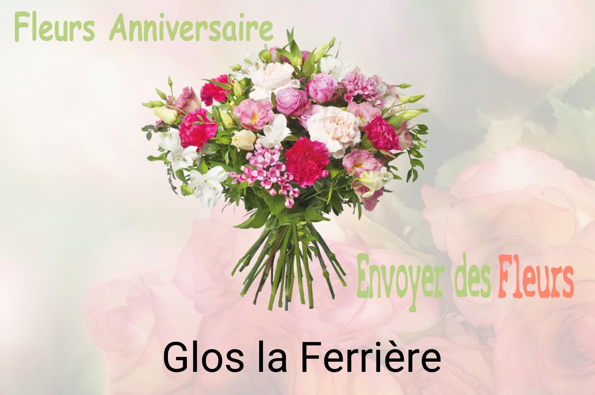 Bouquet de fleurs d’anniversaire livré à Glos-la-Ferrière